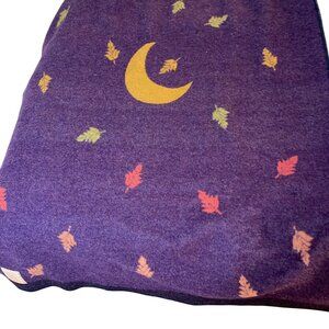Wellspring Legend Robe "Falling Moon Leaf" Multicolor Blanket Pure Wool USA